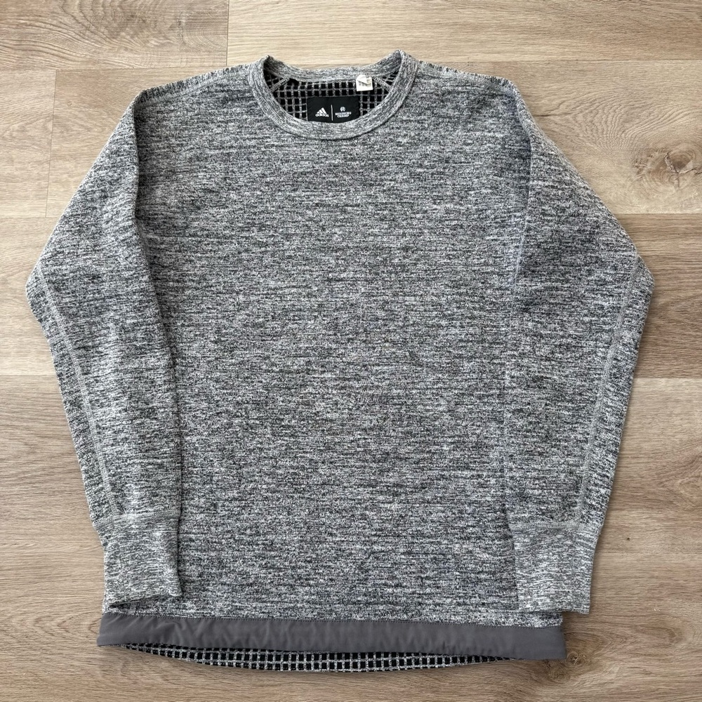 Adidas x Reigning Champ Aritzia Heathered Gray Sweatshirt Women's Medium